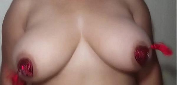  10 min. of bouncing tits in slow motion